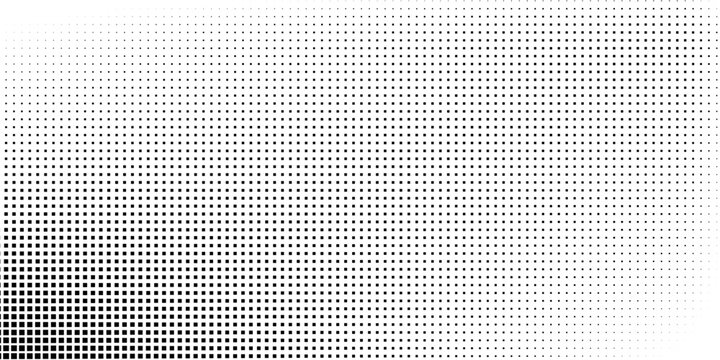 Pixel disintegration background. Decay effect. Dispersed dotted pattern