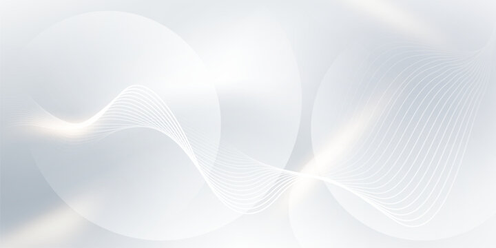 White abstract background, modern vector illustration.