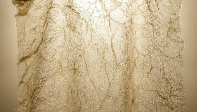 Translucent wet bacterial cellulose sheet bio leather macro