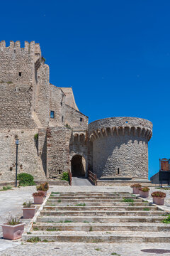 Fortezza e Abbazia di Santa Maria a Mare. Isola di San Nicola - Isole Tremiti - Foggia - Puglia - Italia	