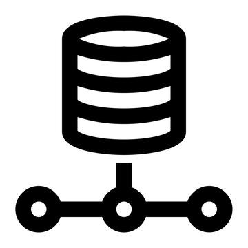 Database Outline Icon