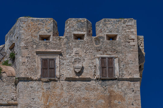Fortezza e Abbazia di Santa Maria a Mare. Isola di San Nicola - Isole Tremiti - Foggia - Puglia - Italia	