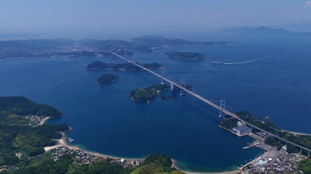 Flying Along the Shimanami Kaido