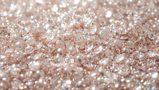 lustrous diamond shaped pearl sequin glitter backdrop