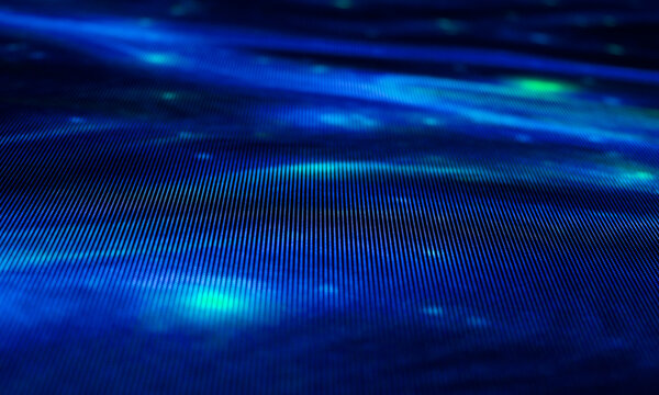 LED panel blurred screen abstract background