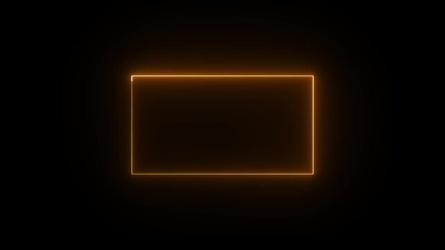 rectangular frame with shining effects on dark- brown background. Glowing backdrop linear.- brown background. Glowing backdrop linear