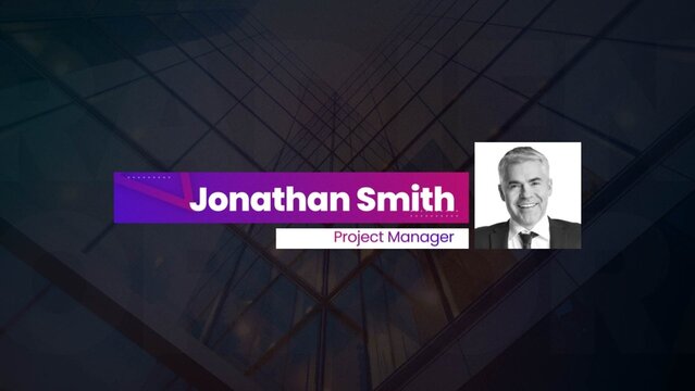 Gradient Corporate Lower Third 02