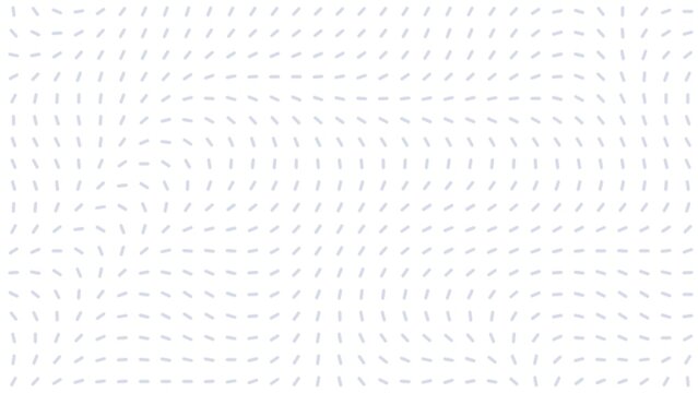 Subtle blue dashed lines forming an abstract fluid wave pattern on a white background. Minimalist geometric background simulating motion or data flow.