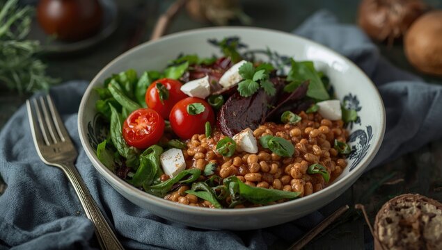 Plant powered meals high in polyphenols to enhance immune response