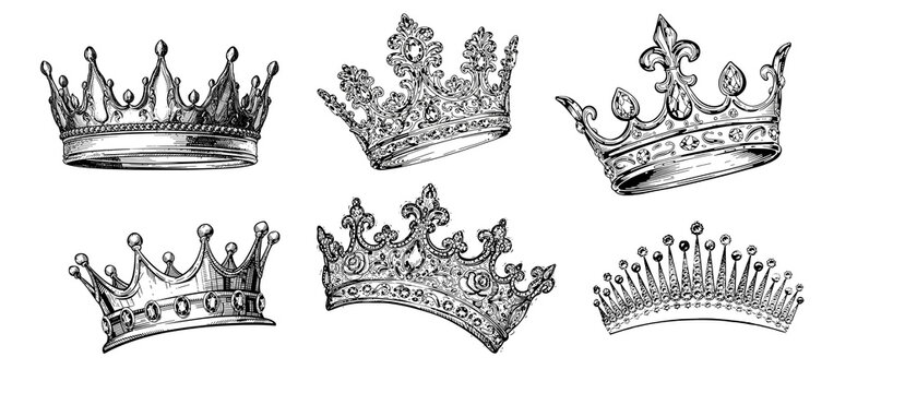 Set of crowns