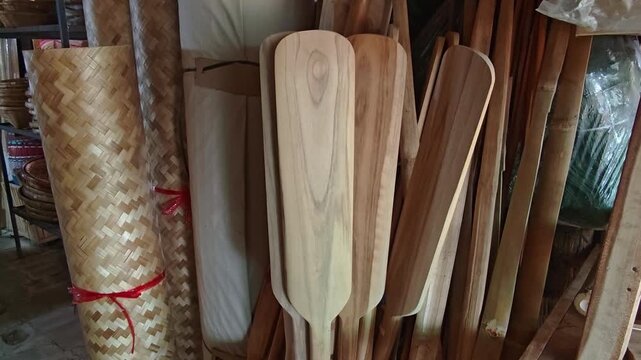 Thai traditional handicrafts , Thai folk handicrafts , hand made.