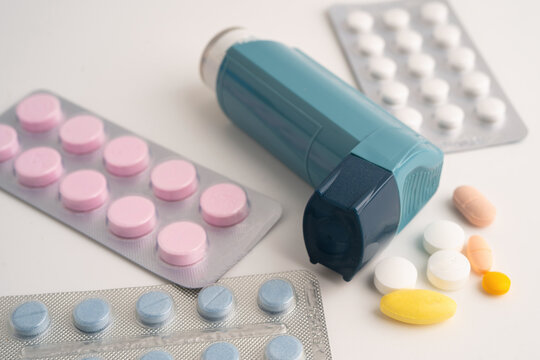 Asthma and chronic obstructive pulmonary disease COPD, metered dose inhaler MDI.