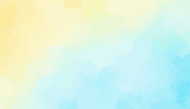Pastel Summer Watercolor Background