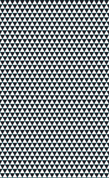 Geometric triangular grid pattern op art blocks graphpaper - seamless vector background