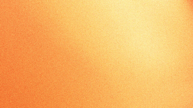 Warm orange gradient background with grainy texture, soft amber light leak effect, minimalist golden paper texture for creative design backdrops