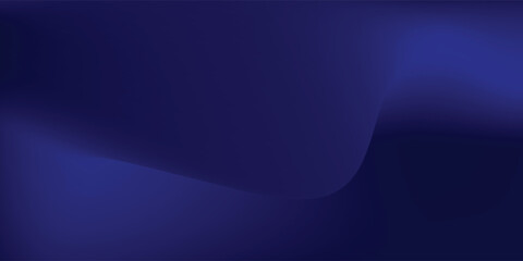 Obraz premium Deep blue ocean gradient wallpaper. Abstract dark navy underwater background. Blur sea backdrop for presentation, banner, brochure, poster. Deep water or night sky surface design. Vector