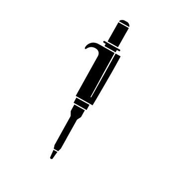 Laboratory Pipette Scientific Equipment for Precise Liquid Measurement.