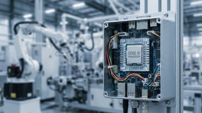 Edge Computing: Embedded computing system optimizing factory automation 