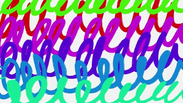 Bright moving background, beautiful animation for design