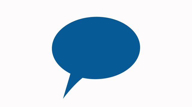 Chat Bubble Animation Icon Motion