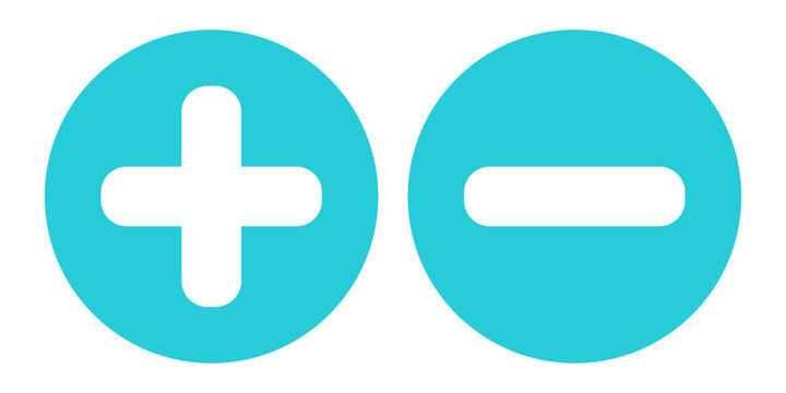 Plus or medical cross on white circle button. Medicine, healthcare, user interface and technology concept. 3d vector icon. Cartoon minimal style.
