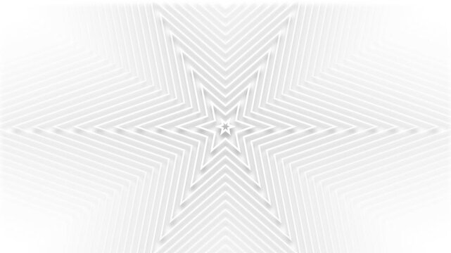 Subtle layered paper star pattern with concentric embossed lines radiating from center animation