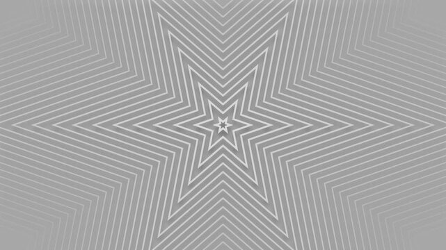 Subtle layered paper star pattern with concentric embossed lines radiating from center animation