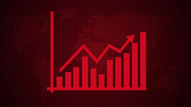 Revenue and Profit Growth Animation for Corporate Business Reports