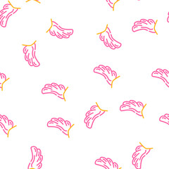 Naklejka premium cupeydon wing vector seamless pattern cupeydon wing sign illustration