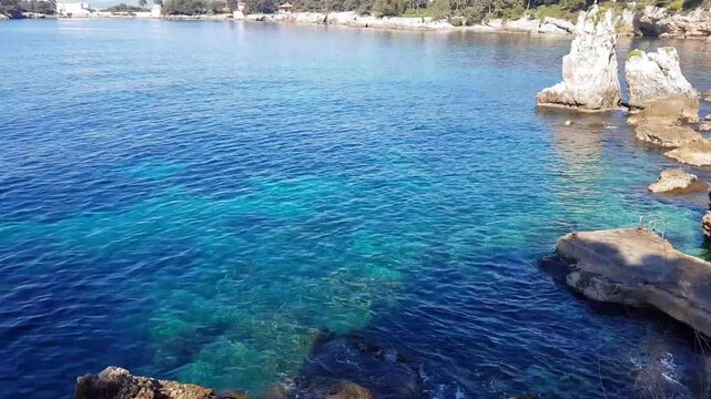 Landscape in the Cap d'Antibes, South of France