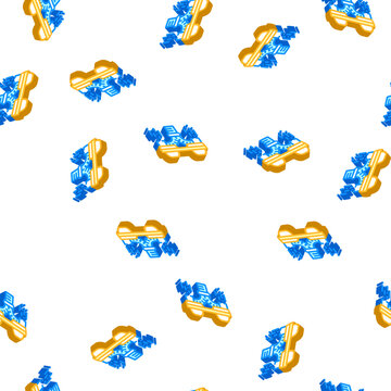 flyboard equipment isometric seamless pattern. flyboard equipment sign illustration