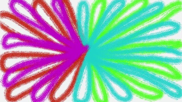 Bright moving background, beautiful animation for design