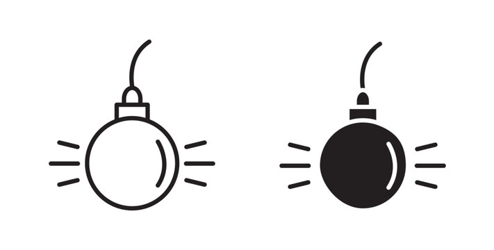 Demolition ball icon for website, apps and UI.