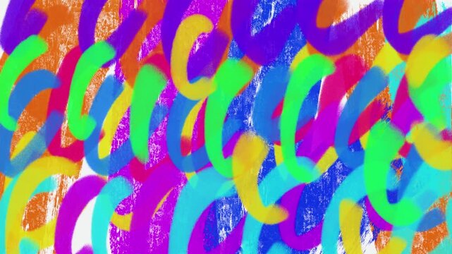 Bright moving background, beautiful animation for design