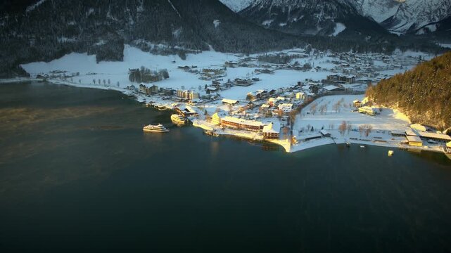 High Quality Drone Footage of Lake Achensee in ProRes Raw shot on Inspire 3
