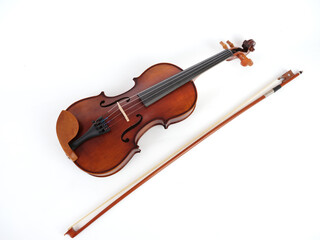violin on white background © 路阳