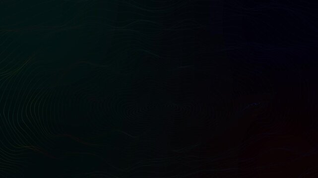 Abstract Fluid Ground Formed by Flowing String Particles Loop Animation