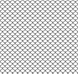 Ocean Scales: Vibrant Mermaid and Fish Scale Pattern © Fernandes