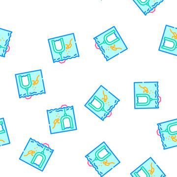 diving bell vector seamless pattern diving bell sign illustration