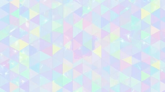 Abstract pastel geometric triangle pattern background