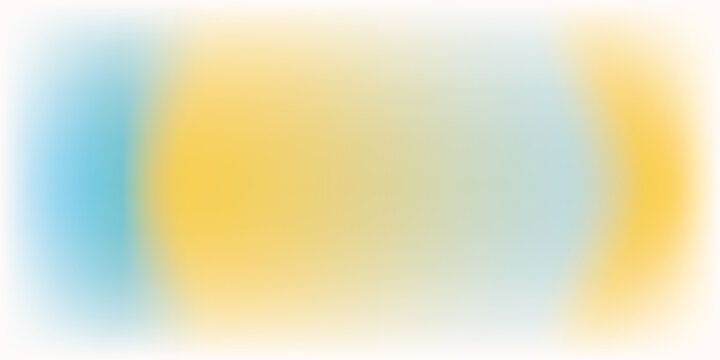 Blurred color gradient background, abstract turquoise blue yellow grain gradation texture, vector soft khaki texture abstract background