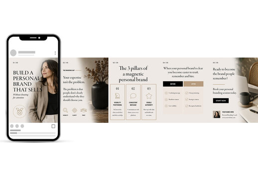Personal Branding Social Media Carousel