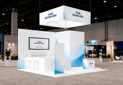 Trade Show Exhibition Mockup