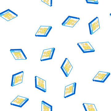 cpc seo optimization isometric seamless pattern. cpc seo optimization sign illustration