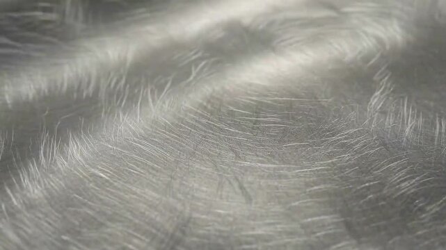 silver gray metallic silk texture wavy scratched metal aluminum foil background video