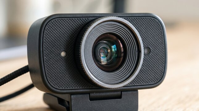Modern Desktop Webcam for Online Communication