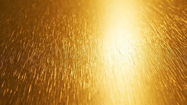 shiny brushed gold texture golden brass metal plate background footage