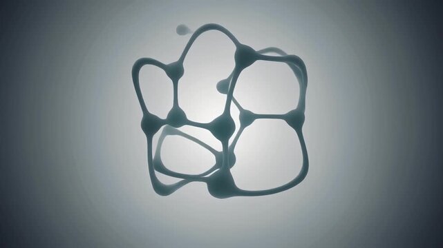 3D animated honeycomb with bees in motion sequence