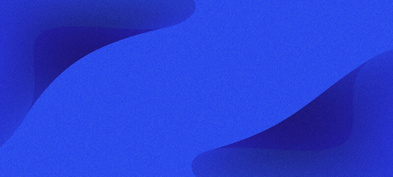 Blue abstract gradient wave background curved shape dark shadow modern minimal banner texture copy space