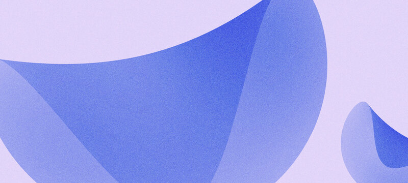 Abstract blue purple gradient curve shape minimalist geometric background with soft pastel color and modern layered design